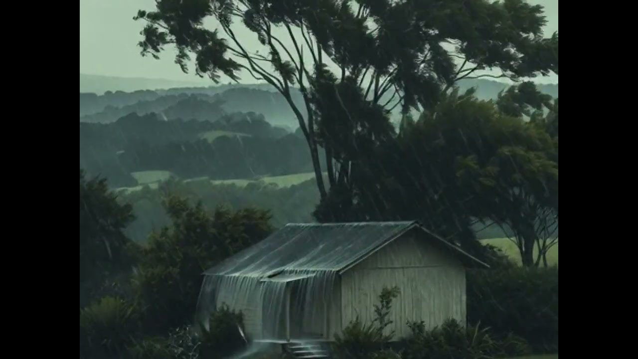 1 Hora de Lluvia Nocturna 🌧️ Sonido Real para Dormir Rápido