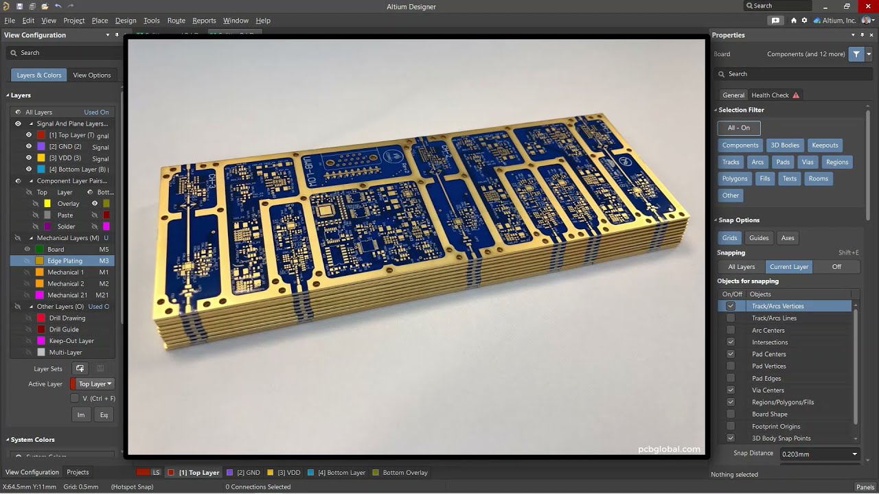 RF Design in the PCB: Edge Plating