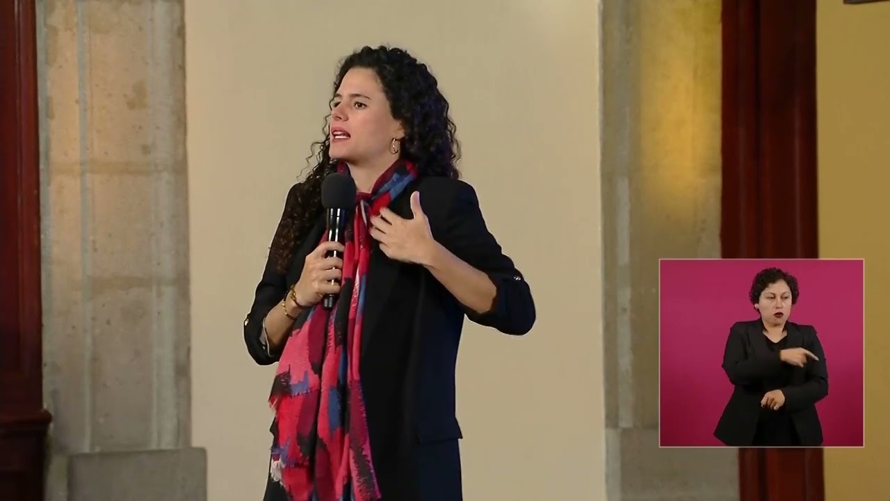 La secretaria Luisa Alcalde explic&oacute; en qu&eacute; consiste la reforma al #PoderJudicial