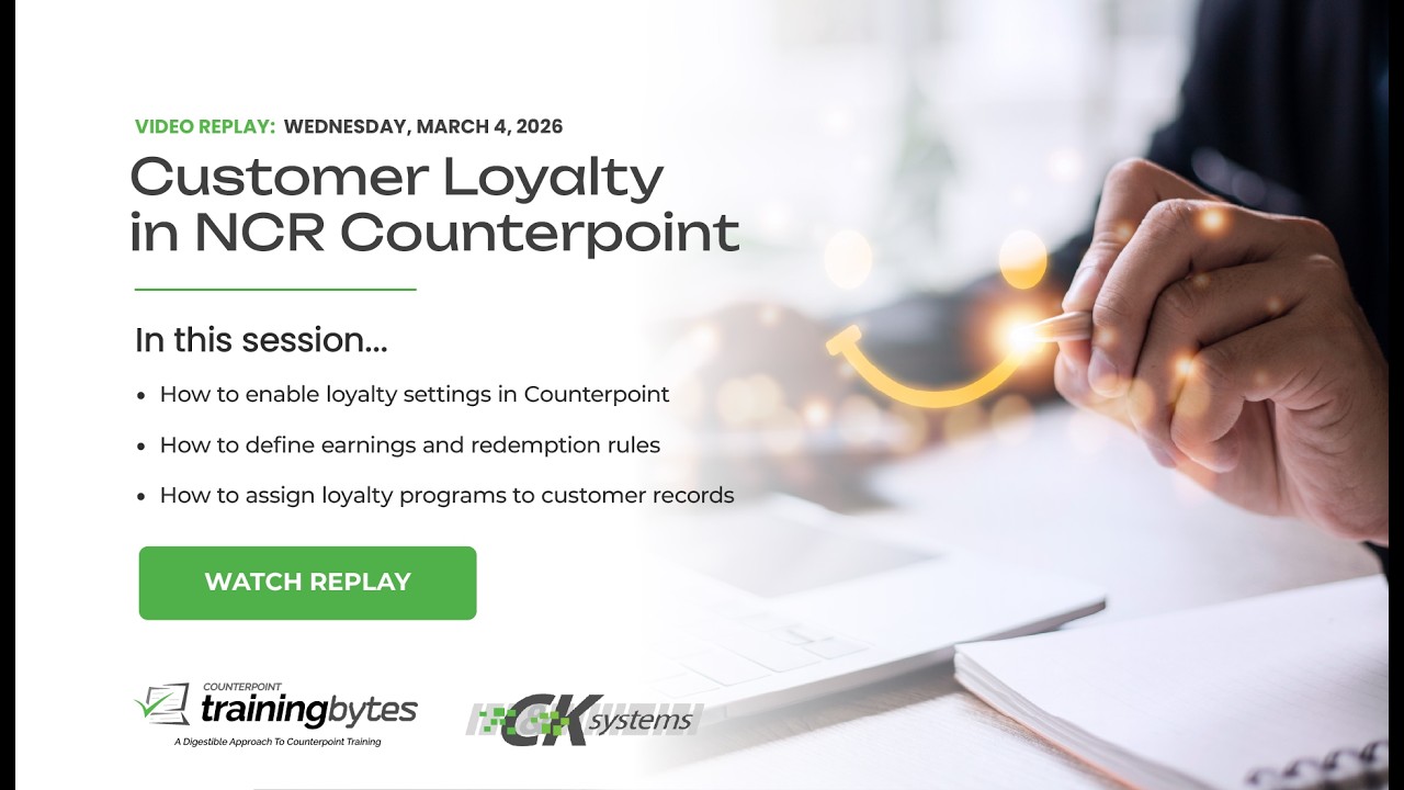 [REPLAY] - March 4, 2026 - Customer Loyalty in NCR Voyix Counterpoint