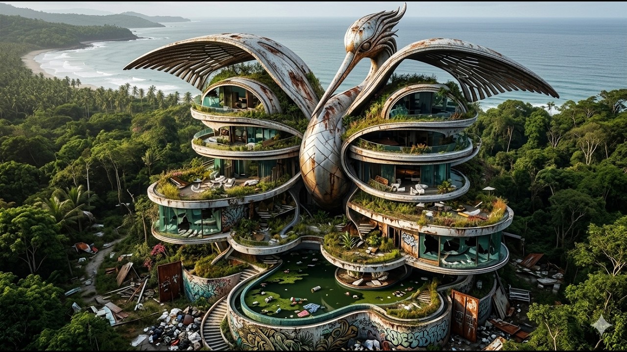 ASMR Restoration 120 Year Old Abandoned Bird Mansion Transformed Into Ultra Luxury Modern Villa