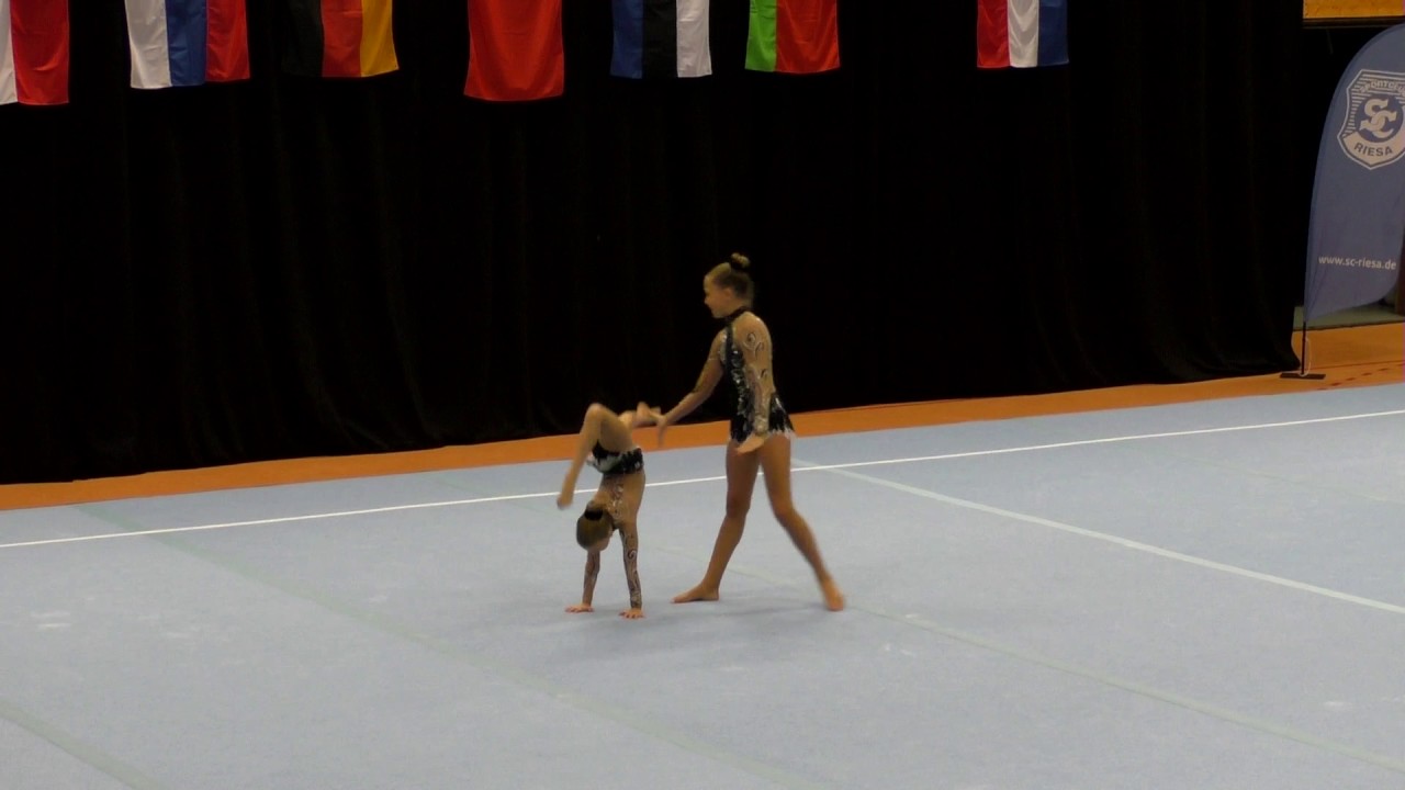 Sachsenpokal 2016   082   038   Women's Pair   Age Group   Dynamic   GER   LZSA Düsseldorf GER, Anna