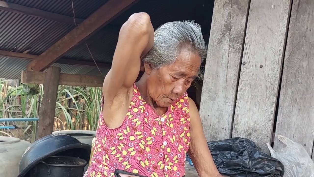 ភូមិចាស់មានគ្រួសារតាថូយាយធឿននៅផ្ទះមិនទៅណា