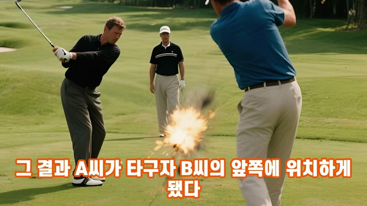 골프경기 중 캐디 부주의, 법원 “업무상과실치상죄 성립”