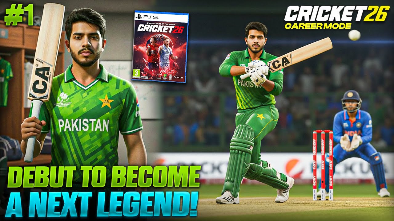 Can I score 100 on My DEBUT? | Cricket 26 Career Mode