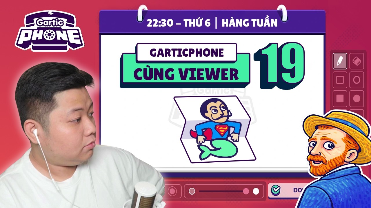 Garticphone | Làm họa sĩ cùng viewer