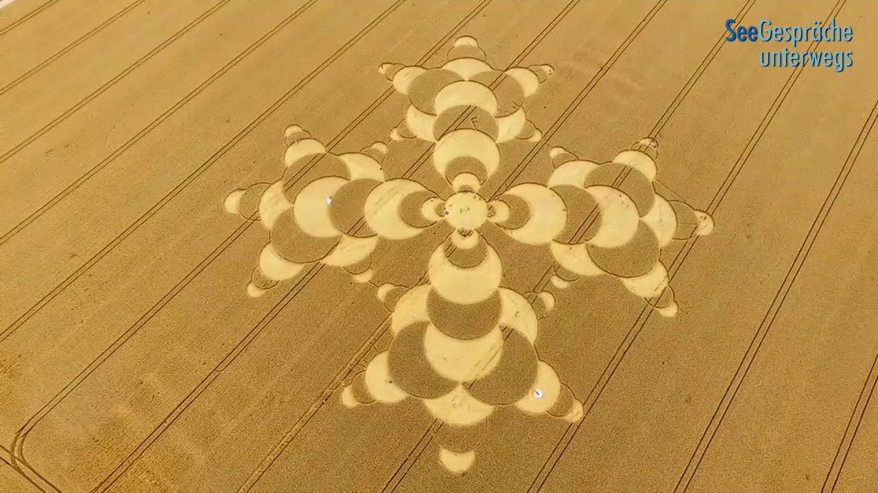 SeeGespräche Unterwegs - Kornkreis Mammendorf 2016 - Bericht mit Bauer, Bürgermeister & Besuchern