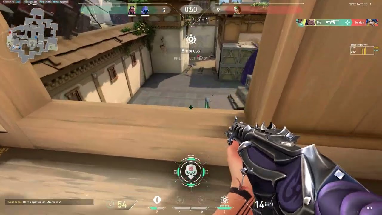 ACE with unupgraded reaver vandal