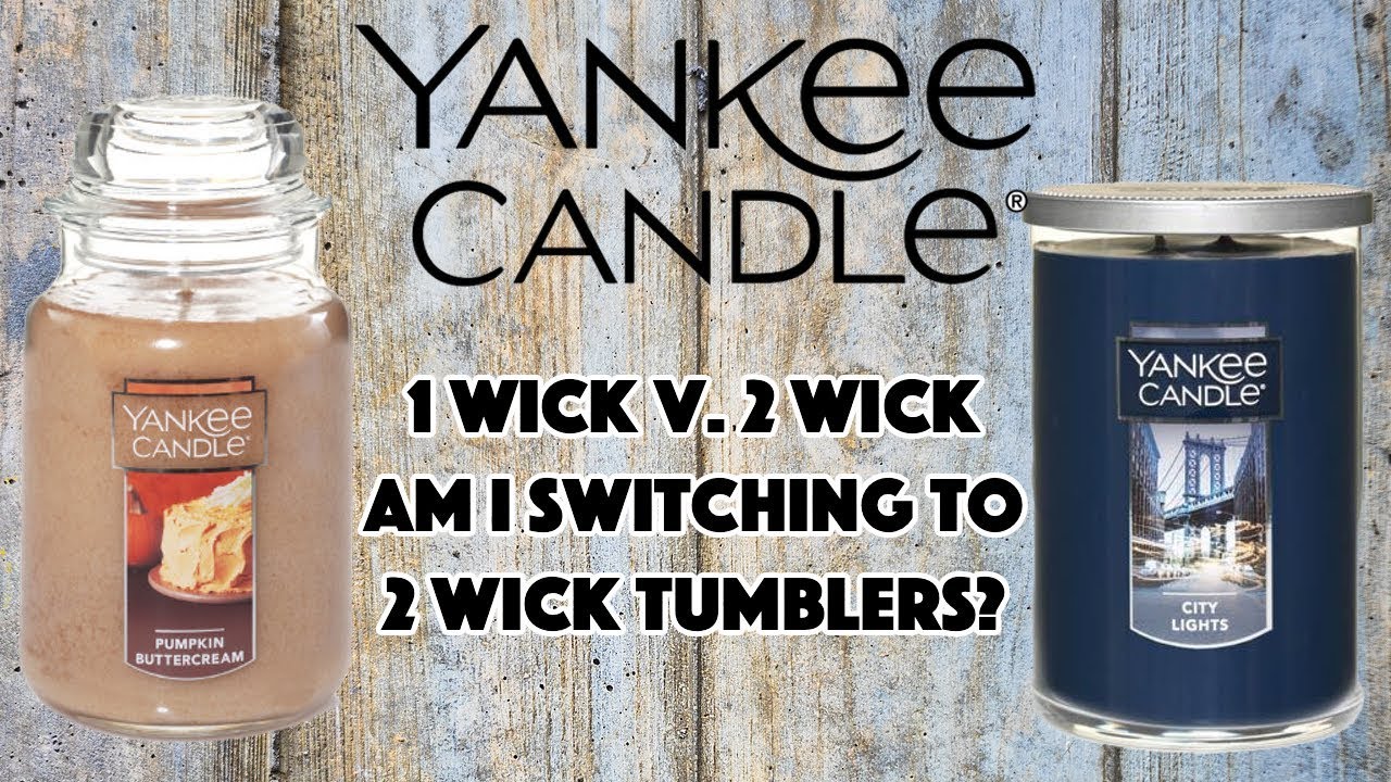YANKEE CANDLE 2 WICK 2018 CHALLENGE | MULTI-WICK CANDLES | SINGLE WICK