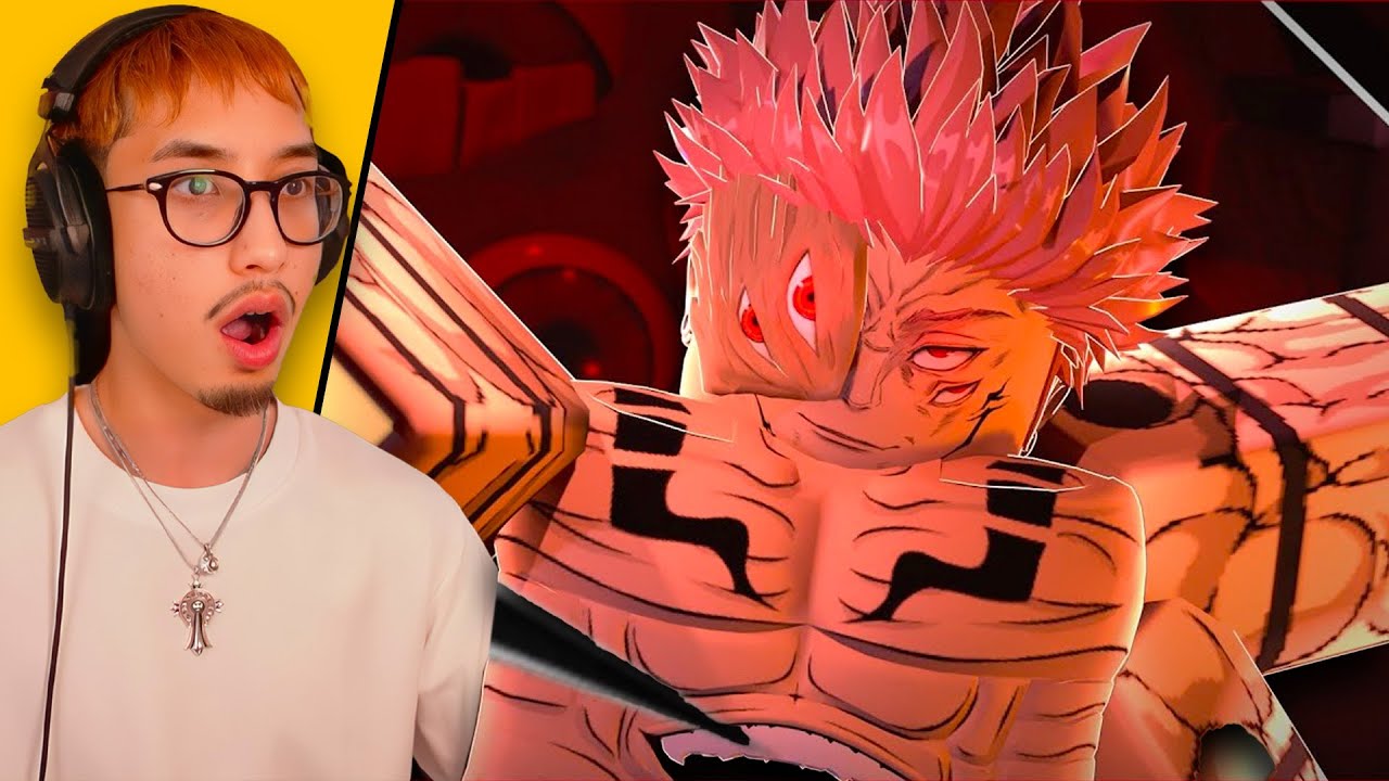 Reacting to The BEST Jujutsu Kaisen Animations on ROBLOX