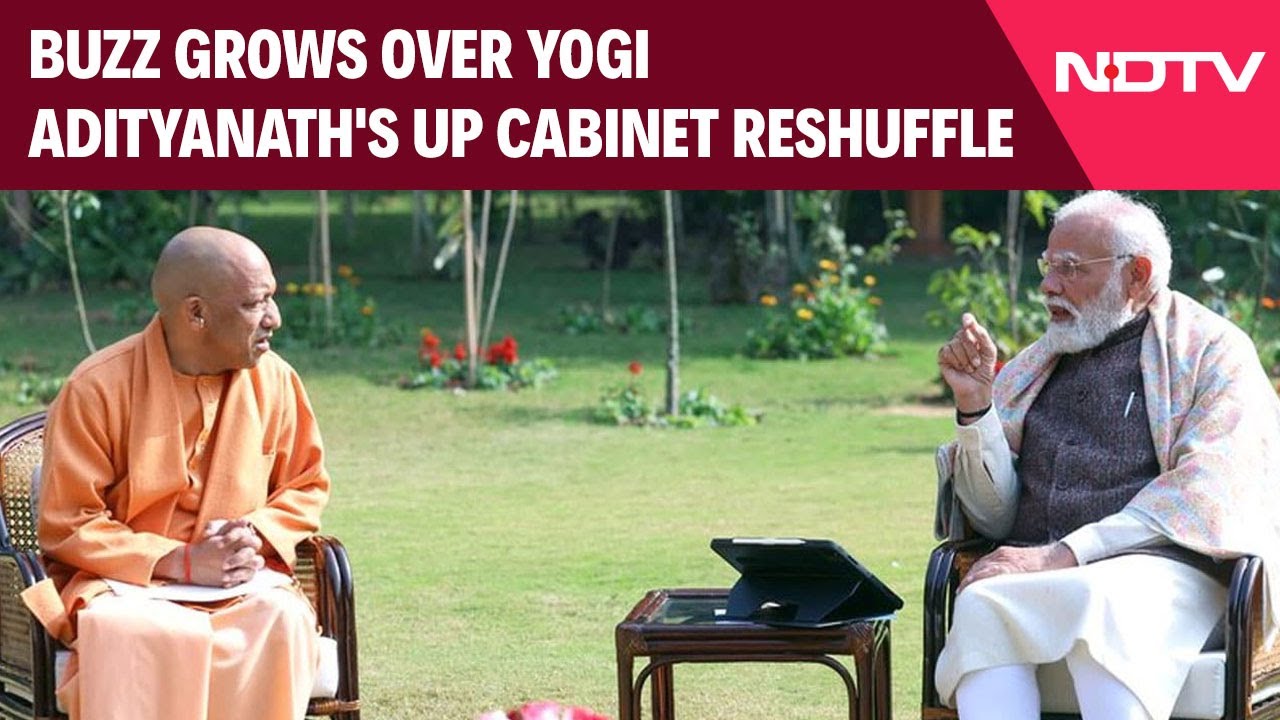 Yogi Adityanath Cabinet News | Buzz Grows Over Yogi Adityanath's Big UP Cabinet Reshuffle