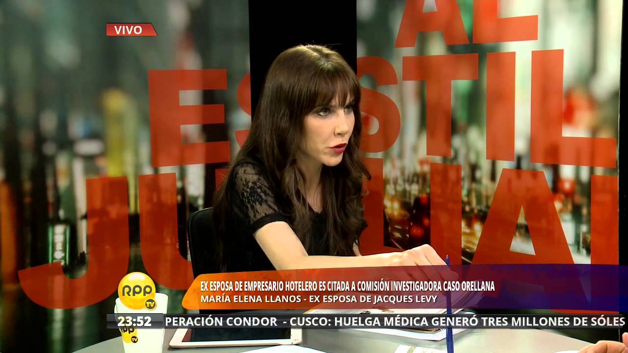 María Elena Llanos confirma vínculo de Jacques Levy con Rodolfo Orellana