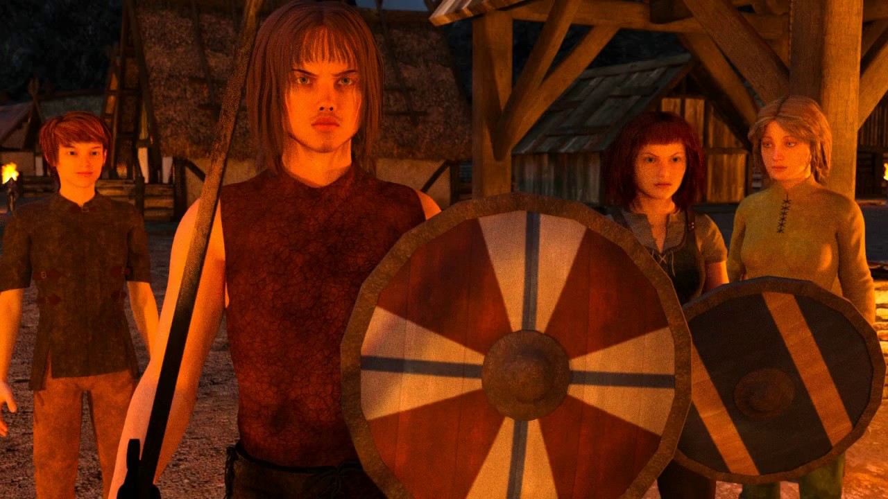 The Land Of Darkness And Light:  Scene 5 - Prepare for Battle (Illustrated Film)