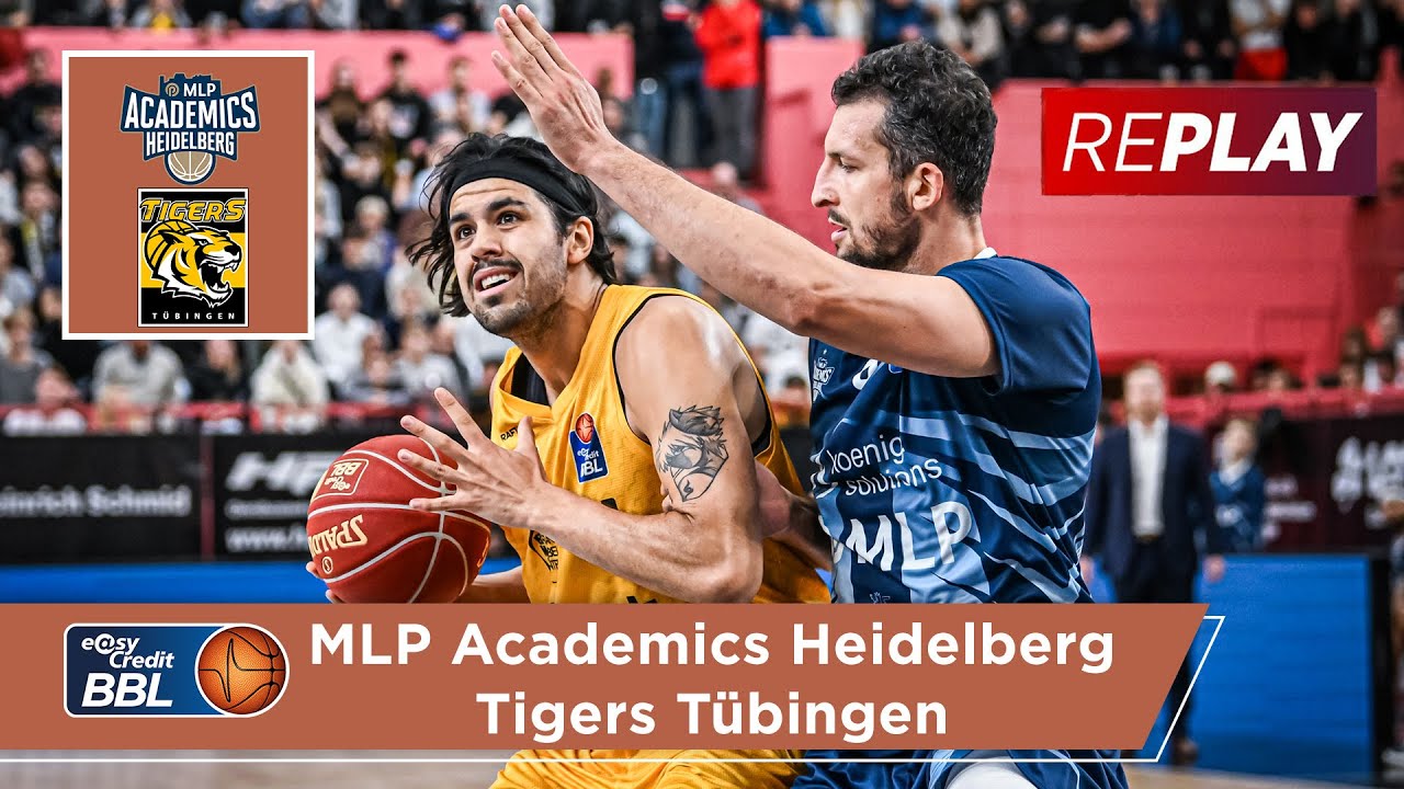 Basketball: MLP Academics Heidelberg – Tigers Tübingen | Basketball-Bundesliga