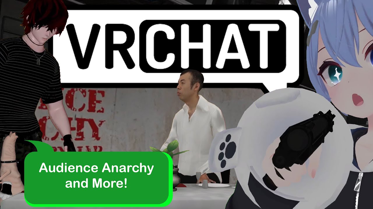 Audience Anarchy: Awful Acting That it's actually funny! (VRChat)