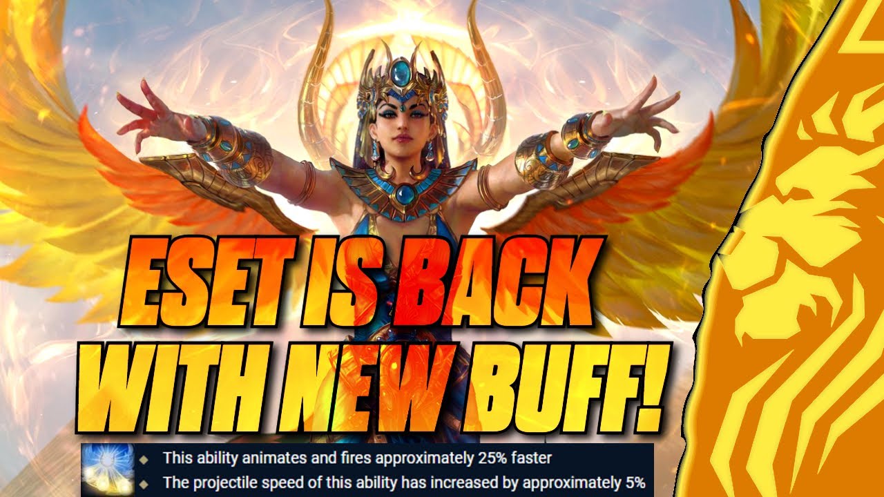 ESET IS BACK WITH NEW WING GUST BUFF!