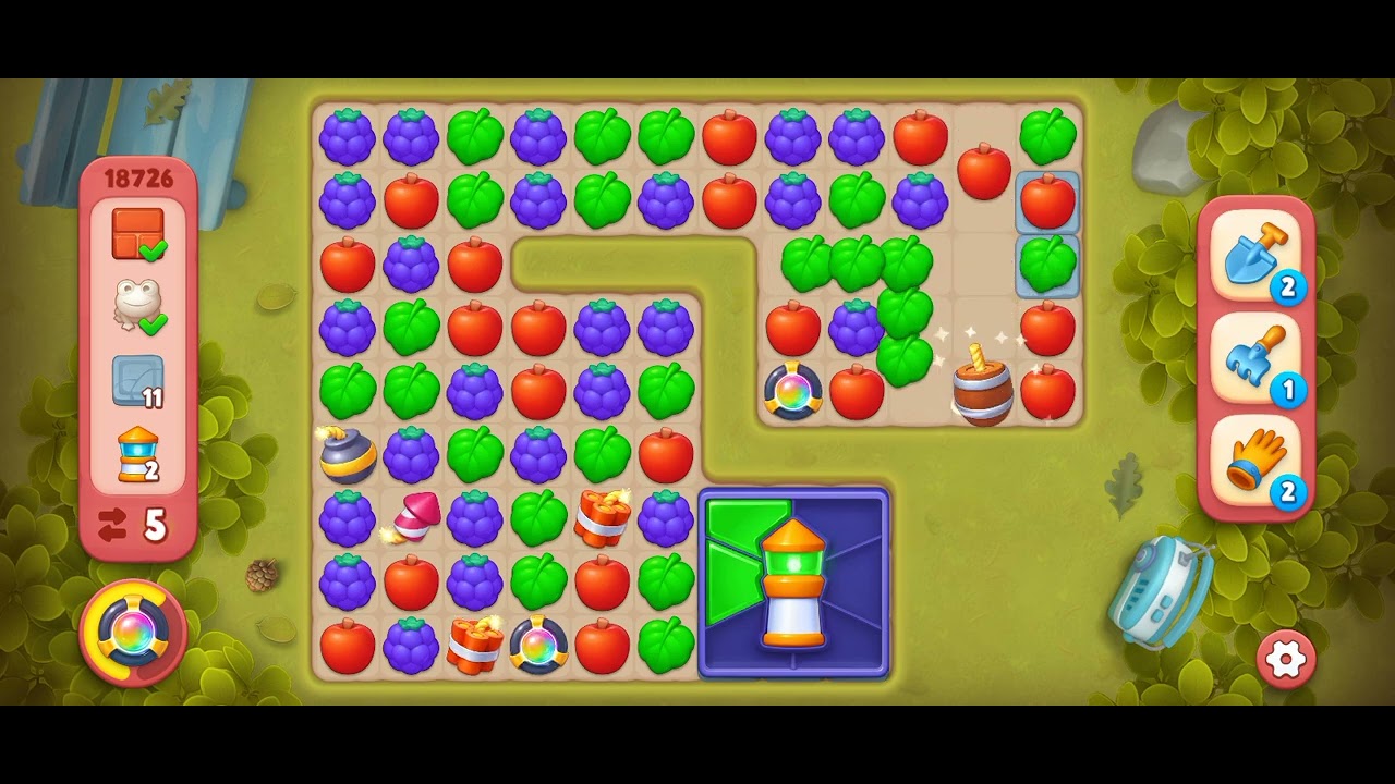 GARDENSCAPES HARD LEVEL 18726 NO BOOSTER 