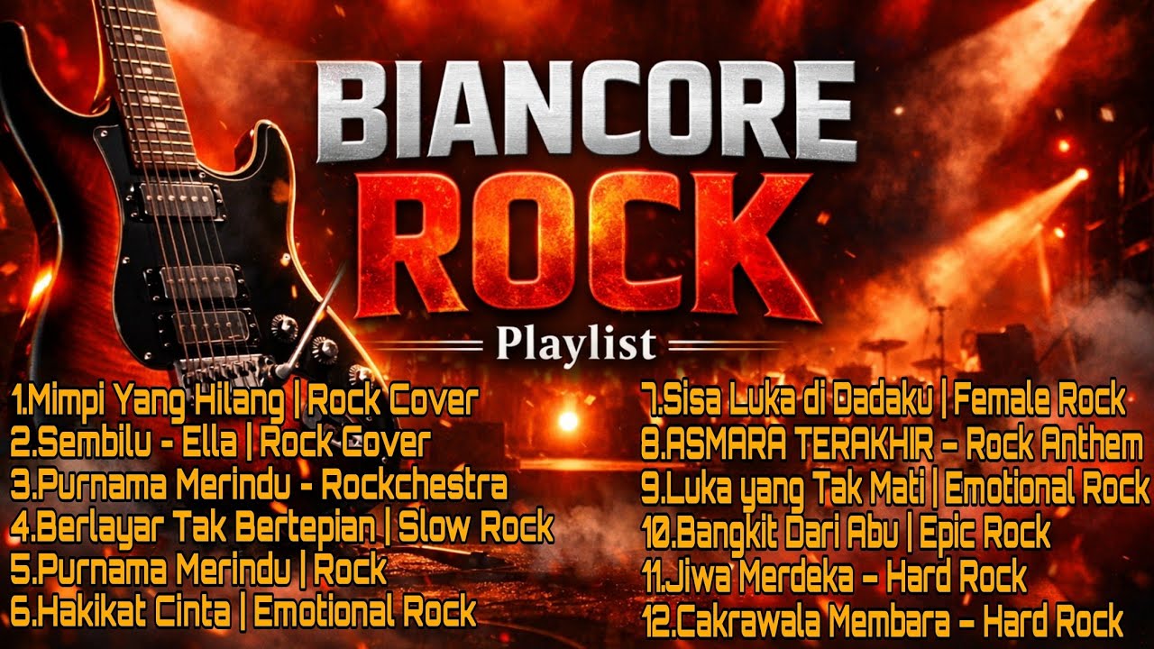 KOMPILASI LAGU ROCK EMOSIONAL | Slow Rock & Hard Rock – BianCore