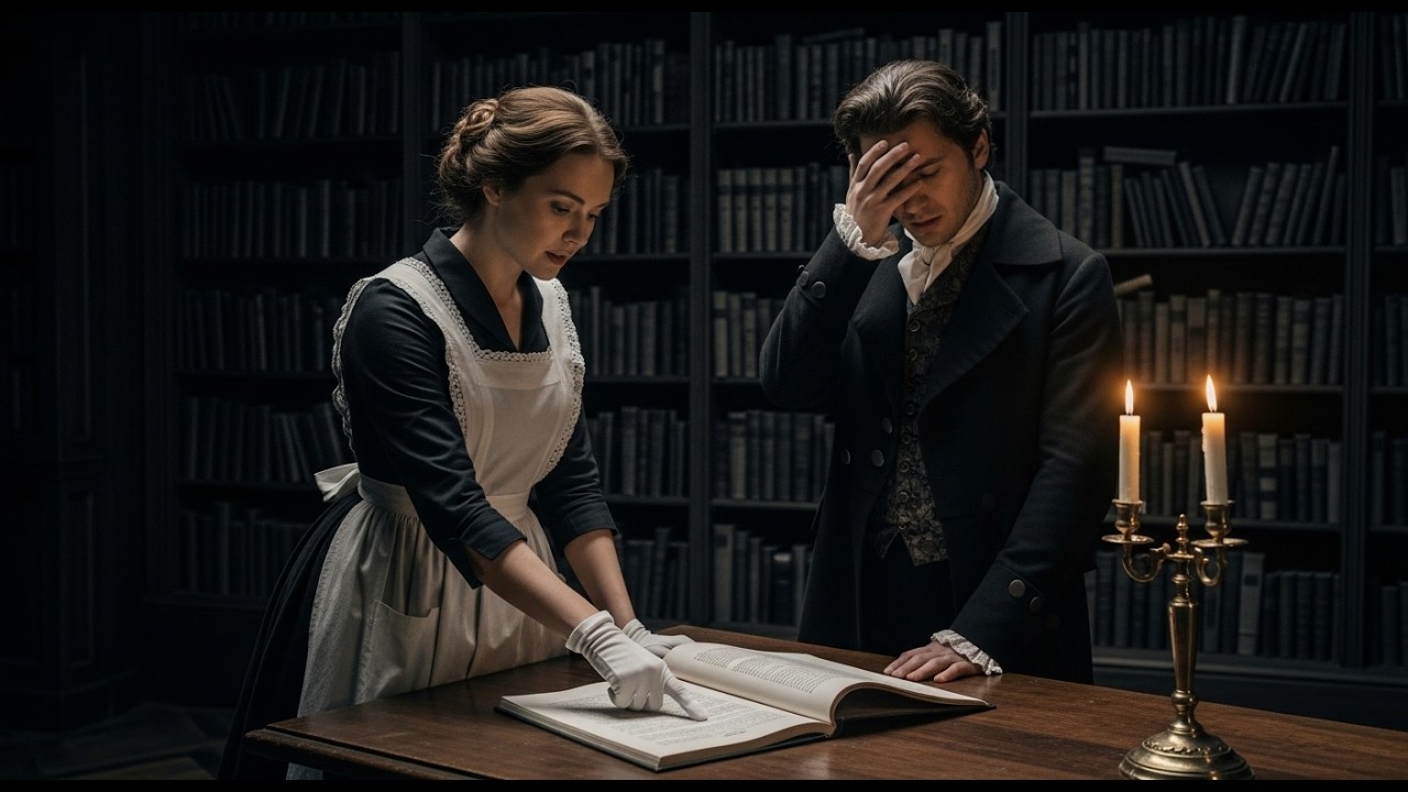 💔👑 “Do not sign, my lord,” the maid whispered — he laughed, until she pointed at the fine print