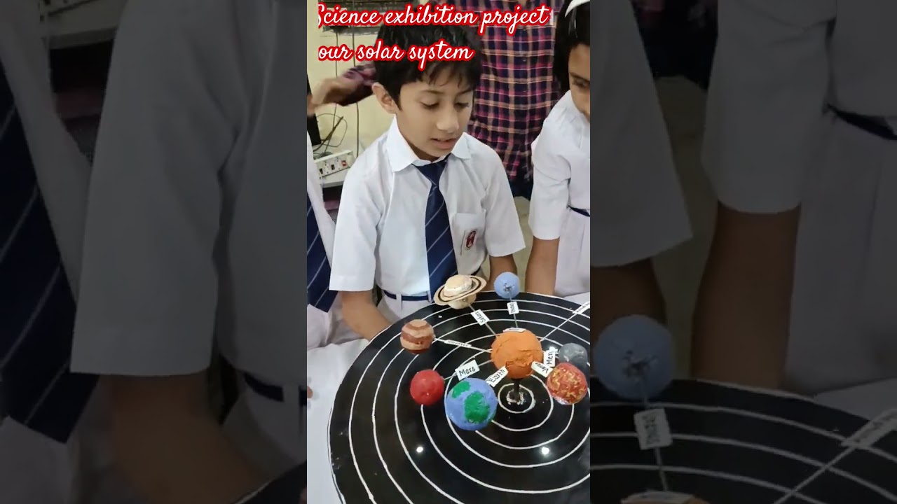 our solar system | science exhibition project for kids | solar system for kids | project for kids