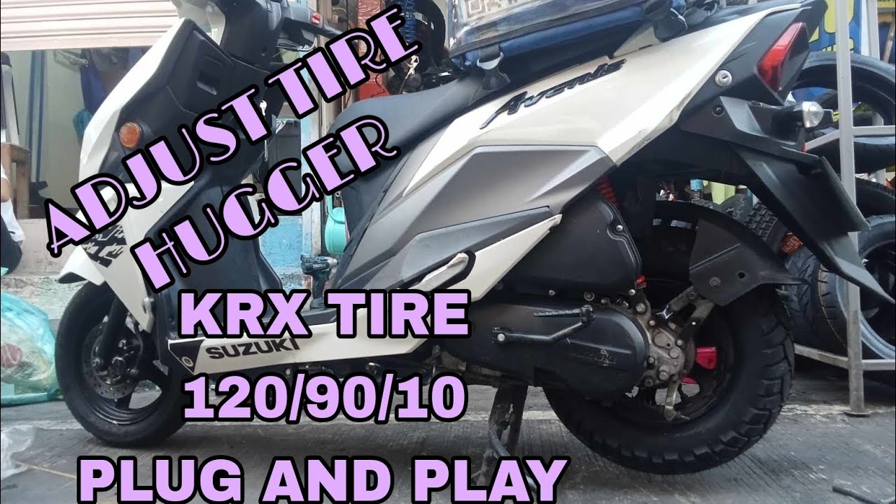 TIRE FOR SUZUKI AVENIS 125                   120/90/10 PLUG AND PLAY (KRX TIRE)