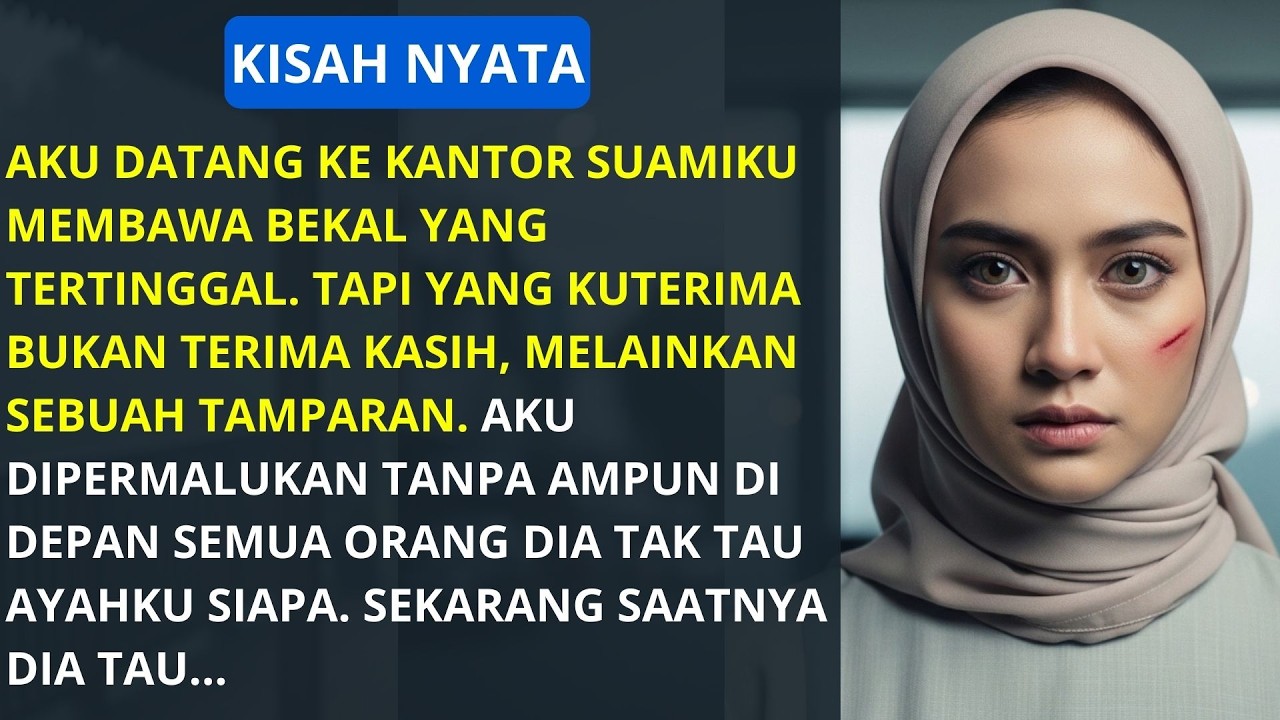 SUAMI SOMBONG TAMPAR ISTRI DI KANTOR, TAK SADAR MERTUANYA ADALAH PEMILIK PERUSAHAAN!