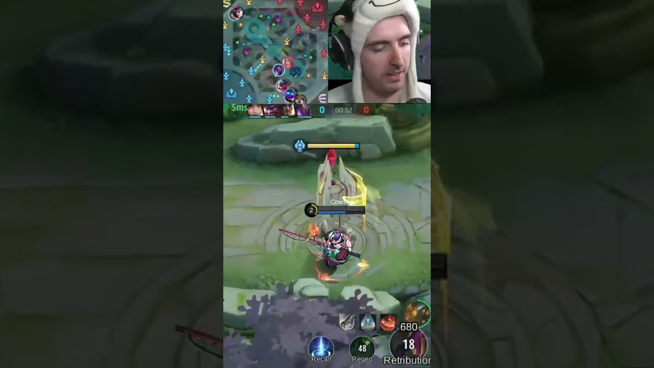 OUTPLAYED MY FIRST EVER MYTHICAL GLORY PLAYER!