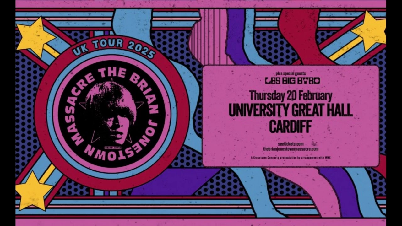 2025-02-20 The Brian Jonestown Massacre - Cardiff University Great Hall