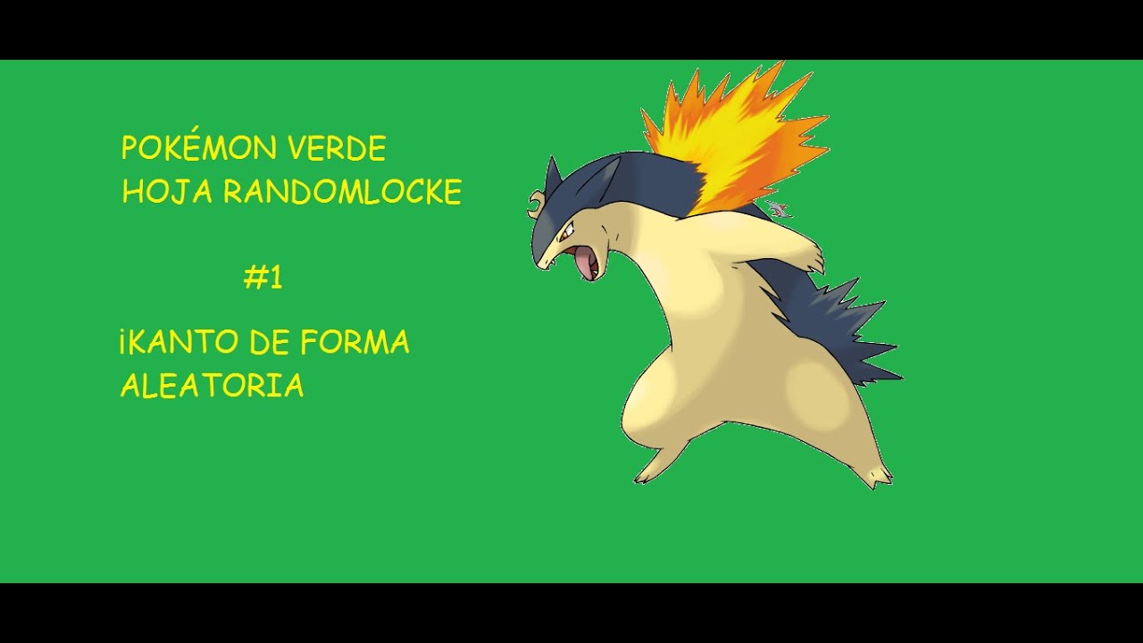 Pokémon Verde Hoja Randomlocke #1 - ¡Kanto de forma aleatoria!