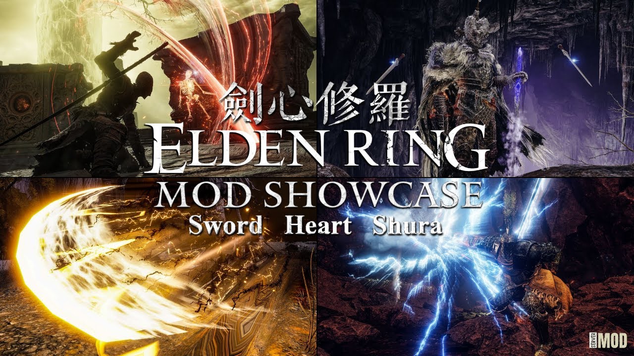 Elden Ring Sword Heart Shura - ALL Unique Weapons Showcase 
