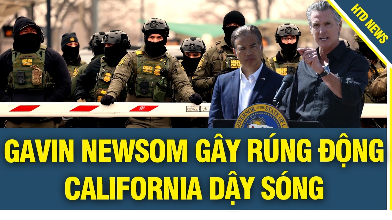 RUNG CHUYỂN NƯỚC MỸ: California dậy sóng trước dự luật gây phẫn nỗ của Gavin Newsom