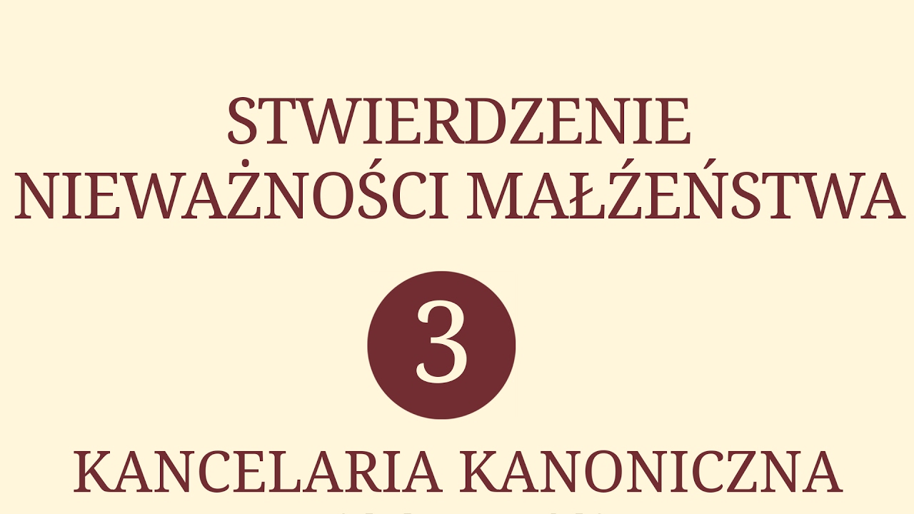 Czy obie strony otrzymują stwierdzenie nieważności małżeństwa? | Kancelaria Kanoniczna #3
