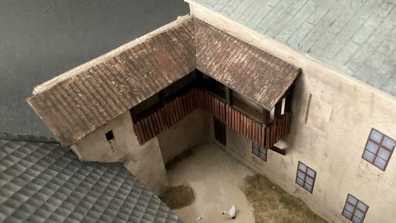 Výstava | Lauby – světla a stíny Ostravy | Model domu čp. 54