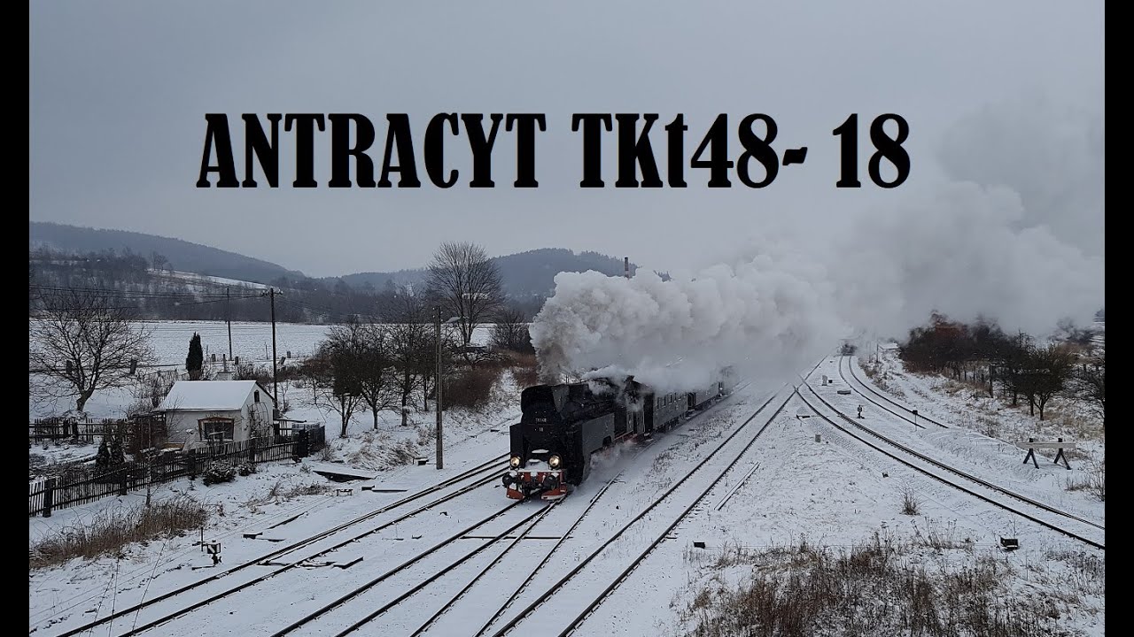 TKt48-18 ANTRACYT Muzealny Pociąg Specjalny