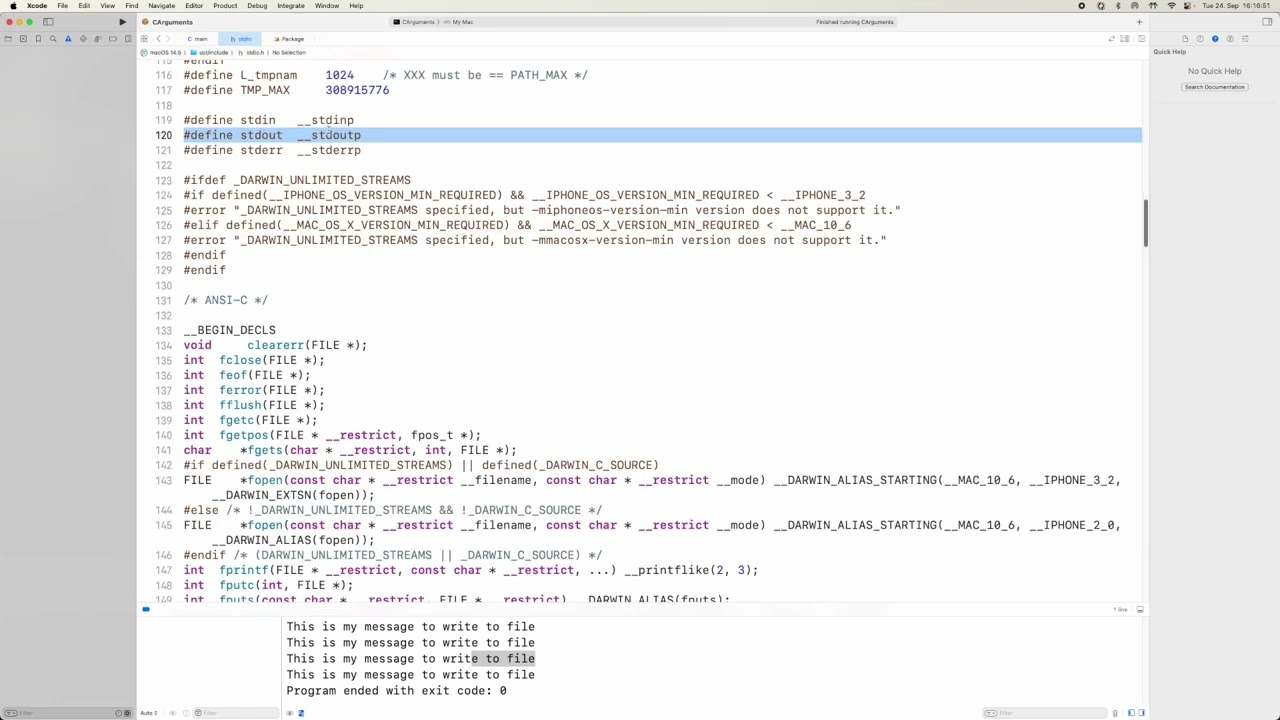#146 C Programming - Writing Formatted Strings to a FILE