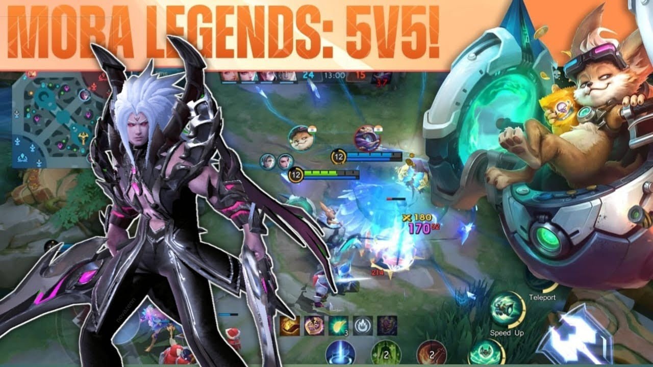 INSANE FIGHT IN MOBA LEGENDS|| 5 VS 5 || GAMEPLAY || MARTIS ||