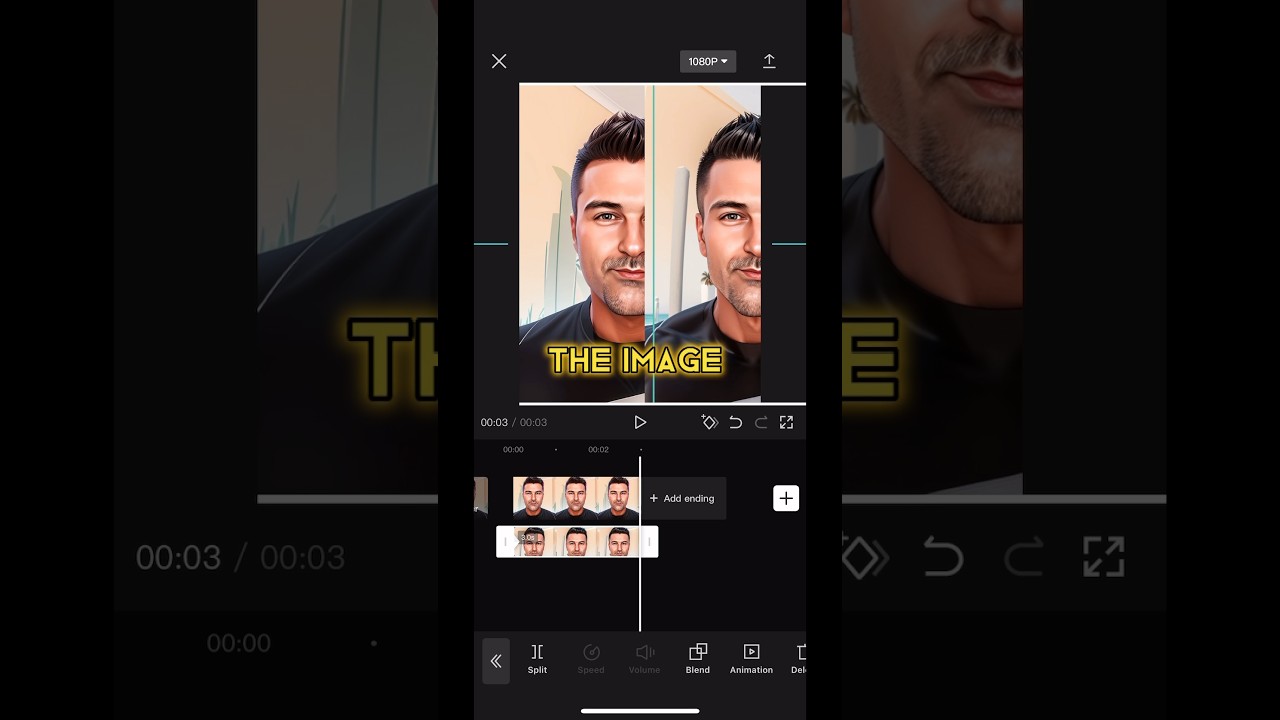 Scrolling Pictures Effect #capcut