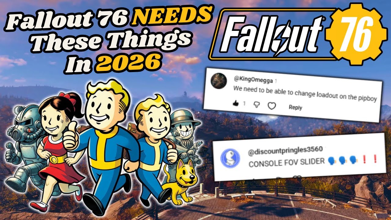 Вот что нужно сообществу Fallout 76 в 2026 году.