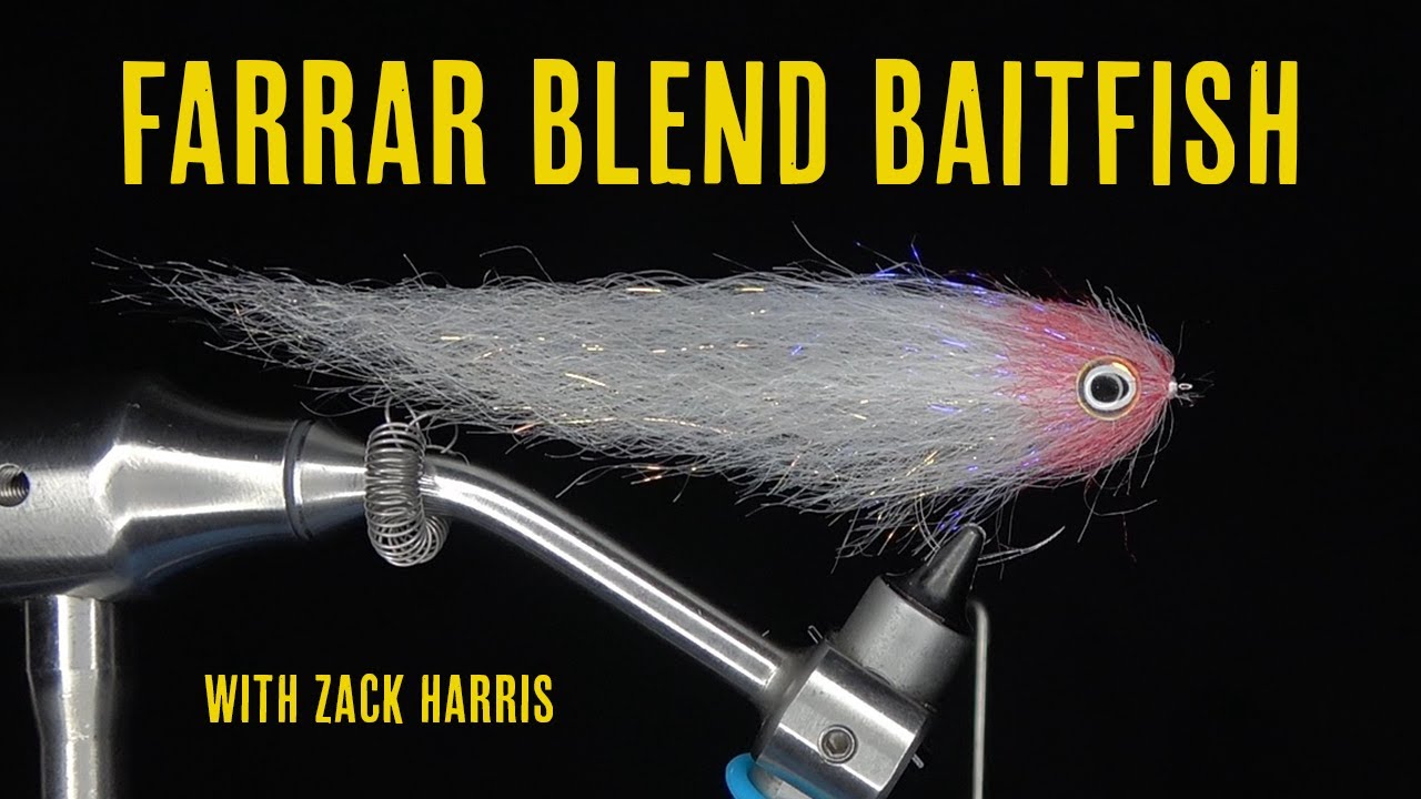 Steve Farrar Blend Baitfish - || FLY TYING TUTORIAL || - With Zack Harris