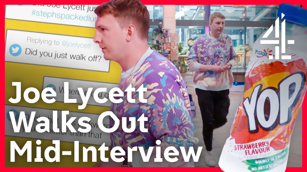 Joe Lycett STORMS OFF live TV show | Joe Lycett’s Got Your Back
