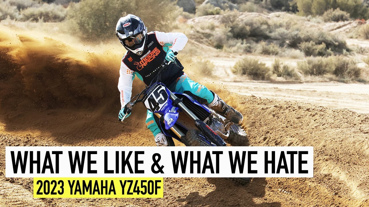 Честные мысли о совершенно новом Yamaha YZ450F 2023 года...