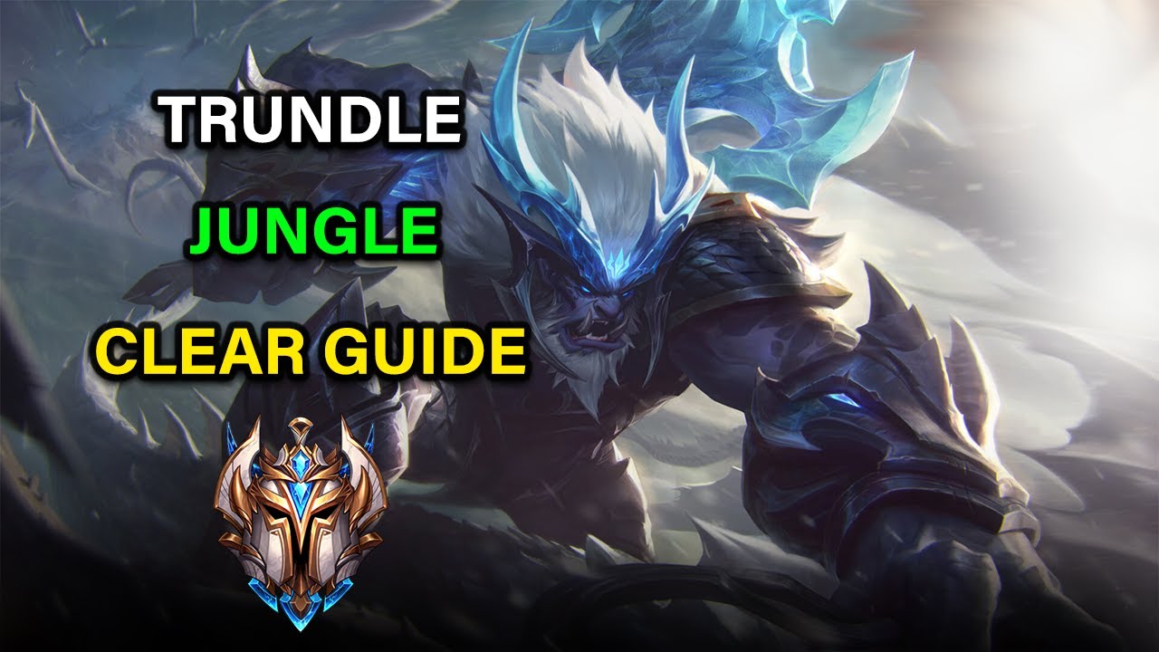 Best Trundle Jungle Clear 3:22 | Season 12 | Jungleclear |