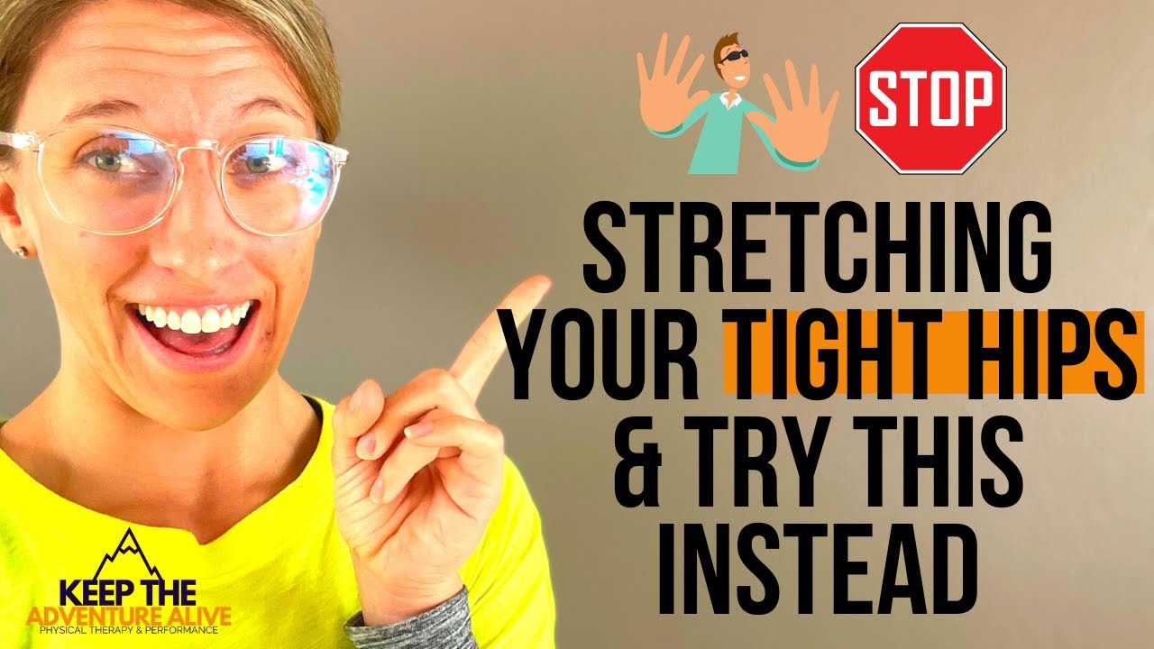 The 5 exercises you NEED right now INSTEAD of stretches for hip pain relief | Dr Alyssa Kuhn
