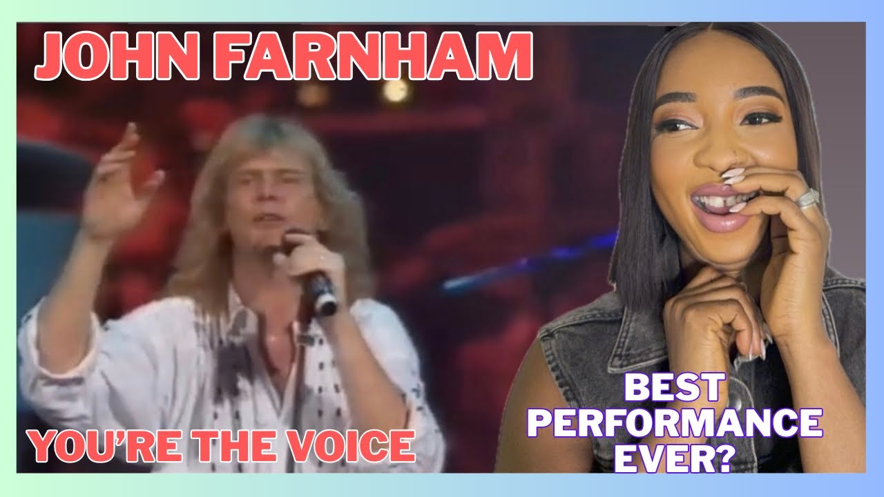 John Farnham & Melbourne Symphony Orchestra - You’re The Voice | Reaction Best Live performance ever