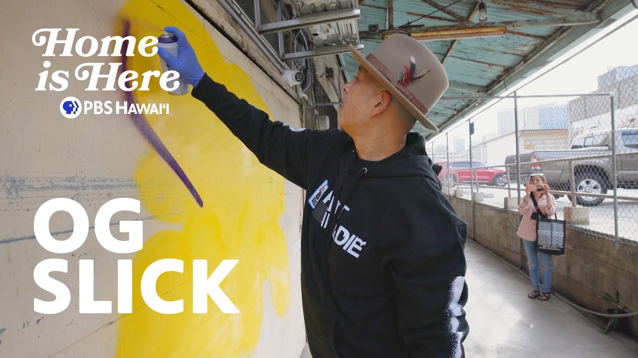 Grafitti Pioneer OG Slick | Home is Here | PBS HAWAIʻI