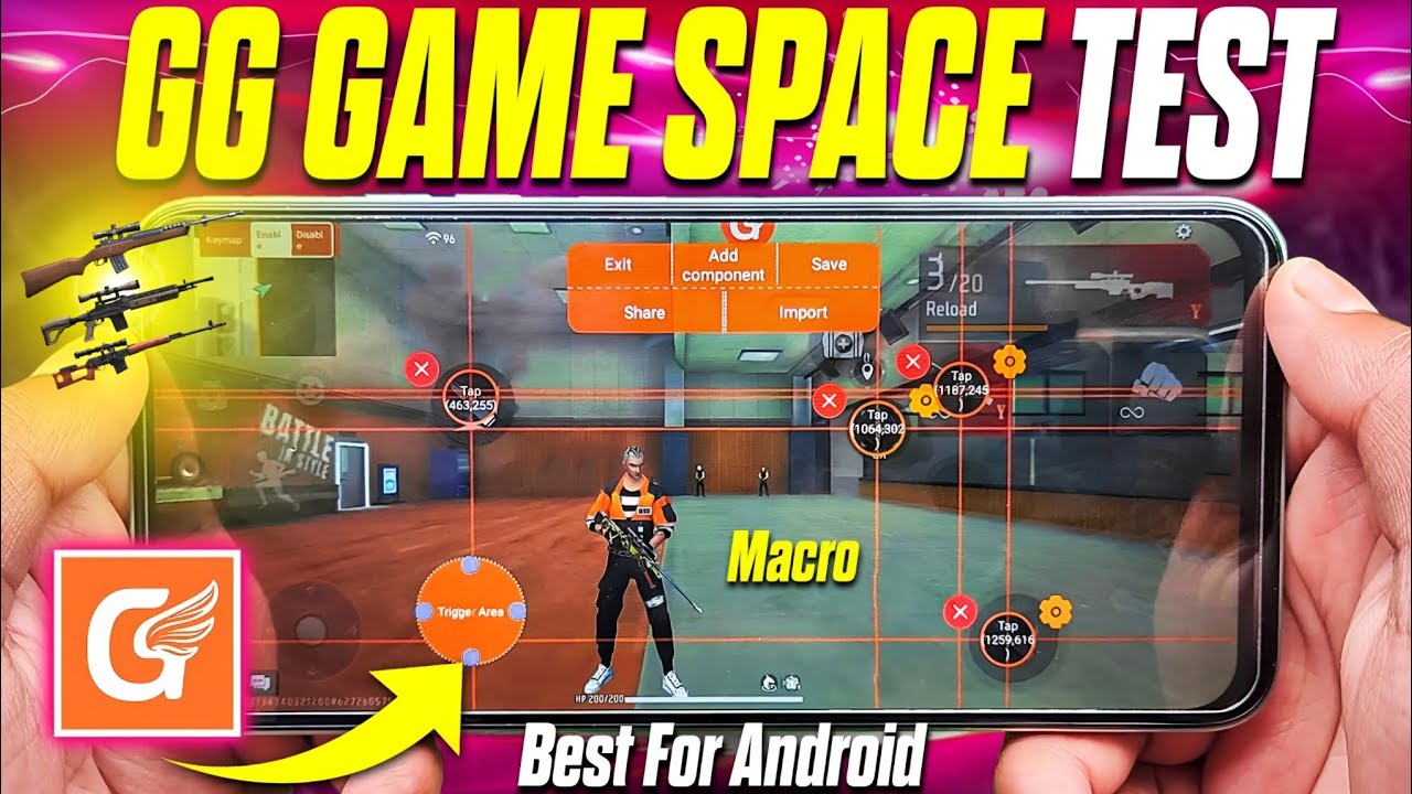 GG Game Space Macro Test in Free Fire – Shocking Results For Android !