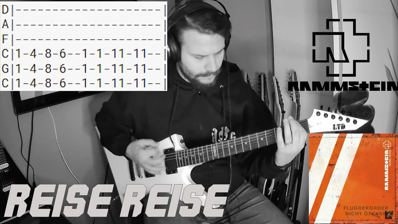 Rammstein - Reise Reise |Guitar Cover| |Tab|
