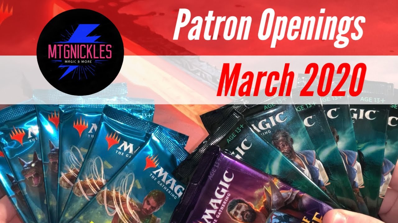 MTGNickles First Patron Pack Opening!