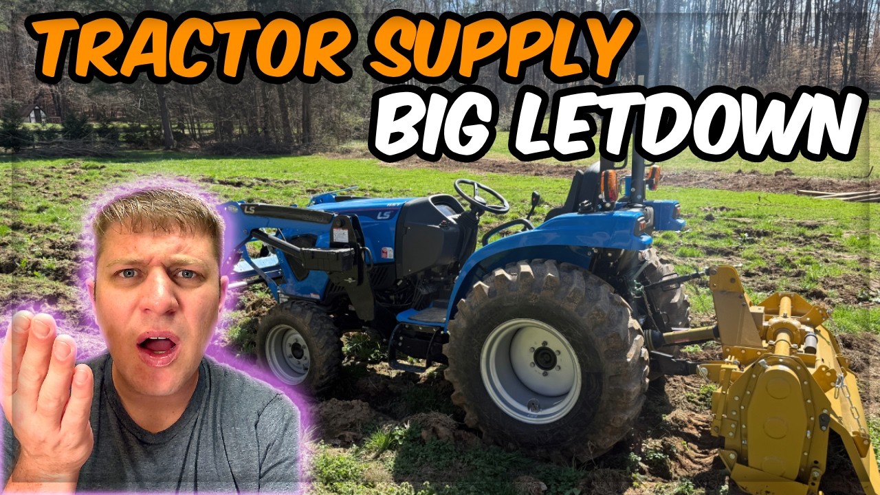 Дорогой TSC... Что за чертовщина! Мое ​​разочарование от покупки культиватора CountyLine #tractor...