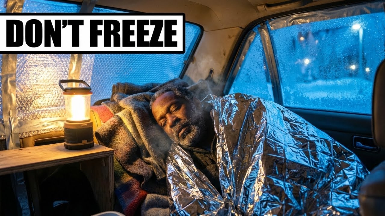 How Black Homeless Men Survive Brutal Frozen Nights Sleeping In Their Cars